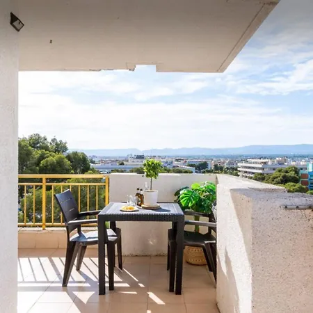 Atico Con Vistas-piscina-wifi-aacc-2hab-portaventura *